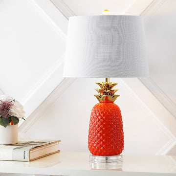 Pineapple 23" Ceramic LED Table Lamp